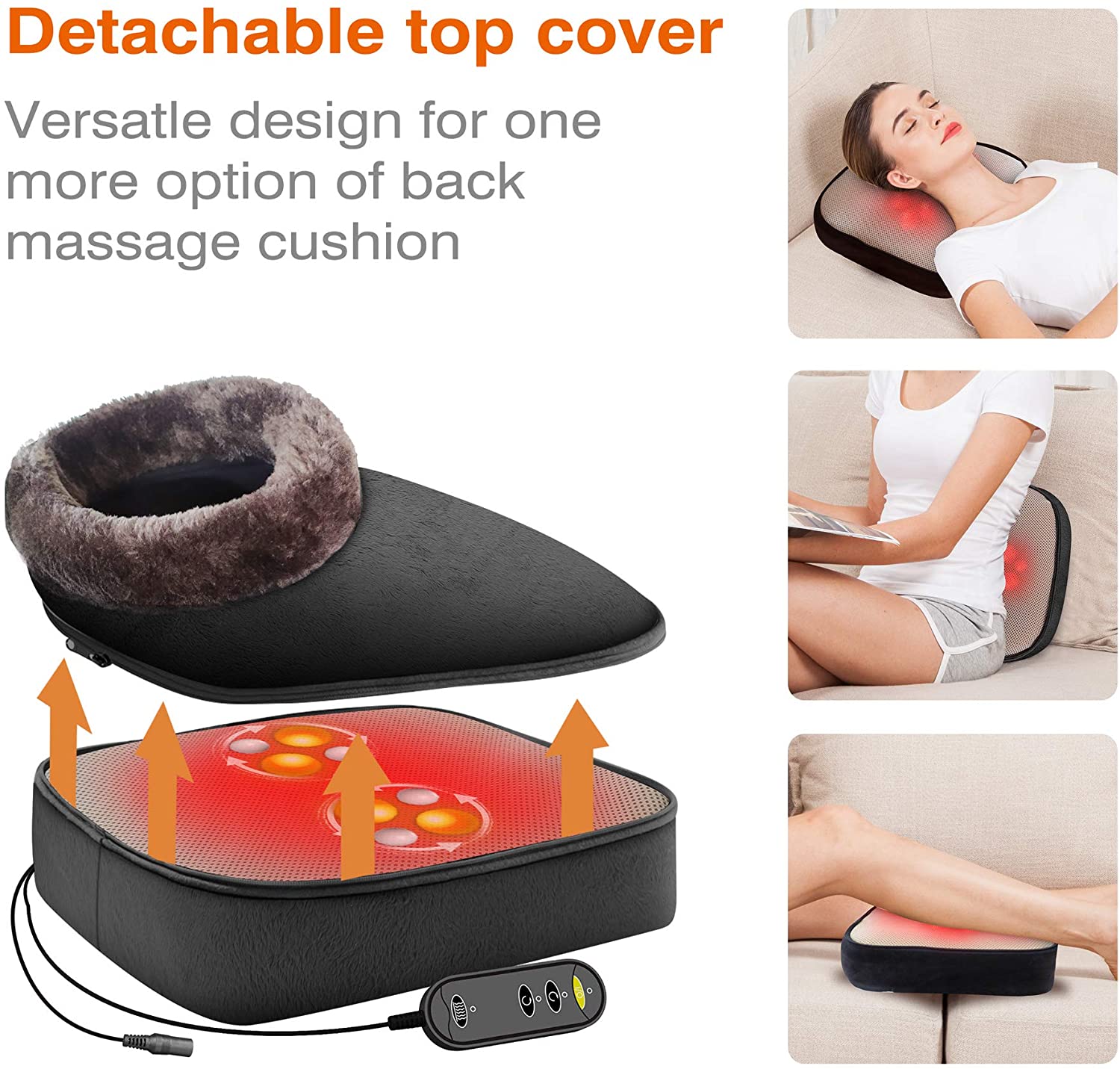 2 in 1 Foot & Back Massage Warmer