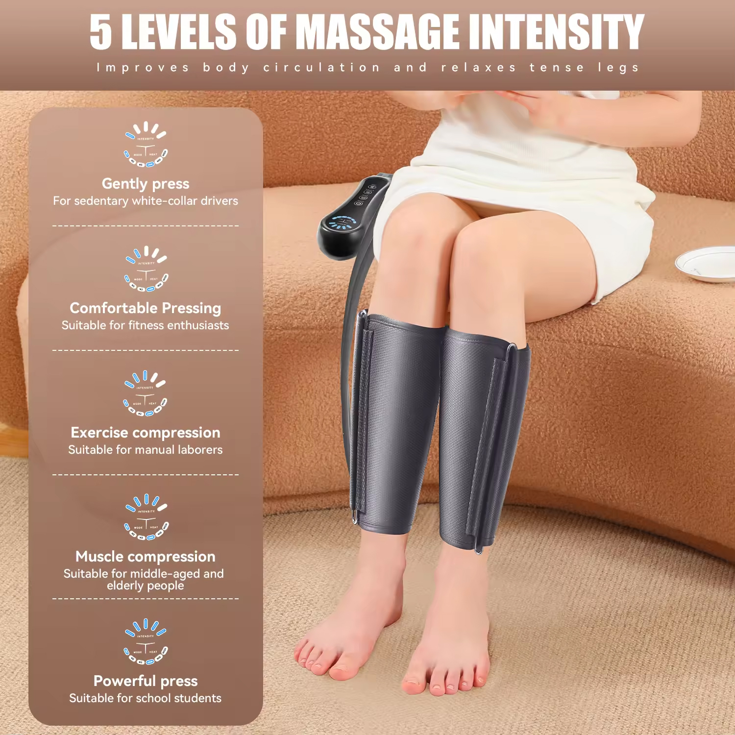 Air Compression Leg Massager 
