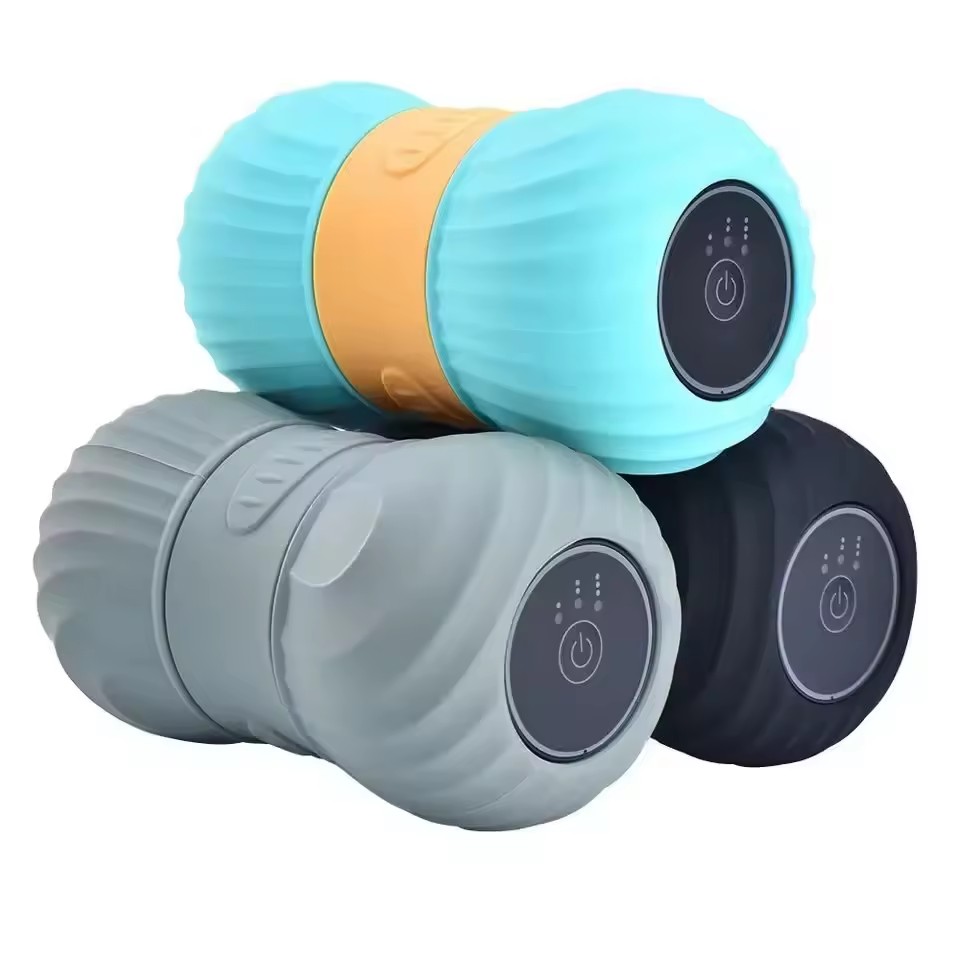 Vibration foam roller