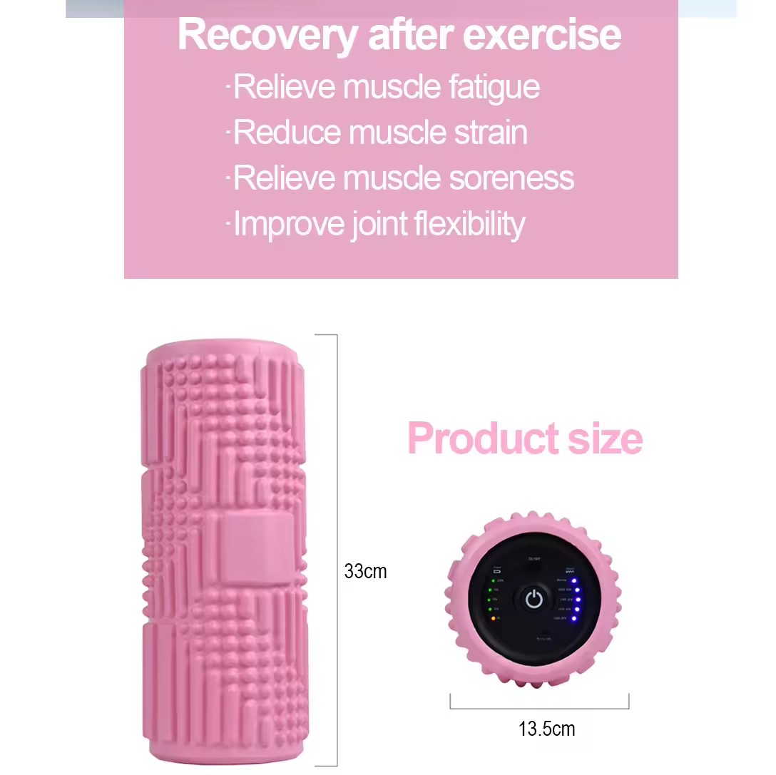 Vibration foam roller
