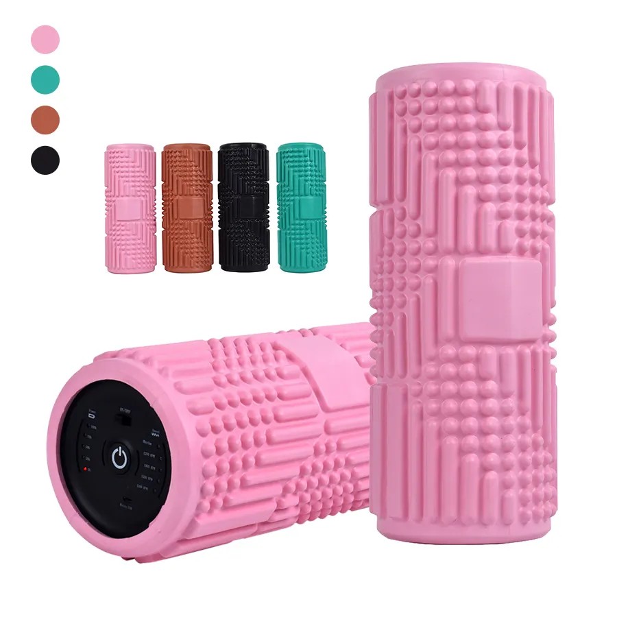 Vibration foam roller