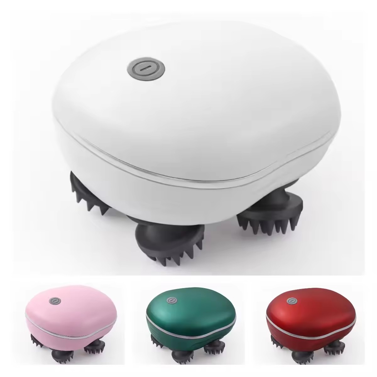 Scalp Head Massager with red light
