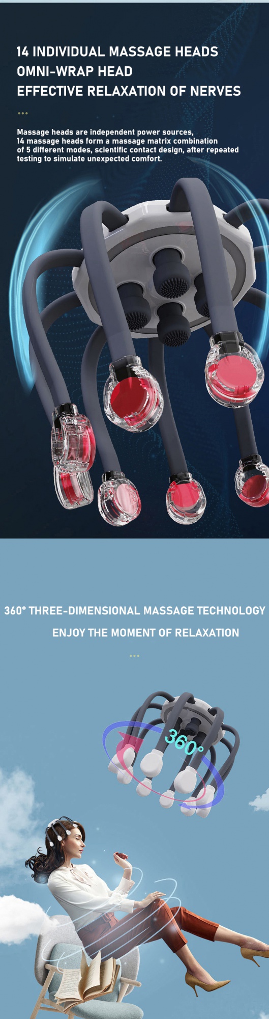 Scalp Head Massager