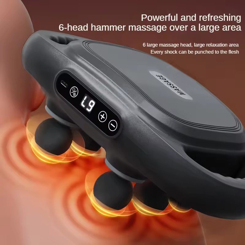 6 heads Massage Gun