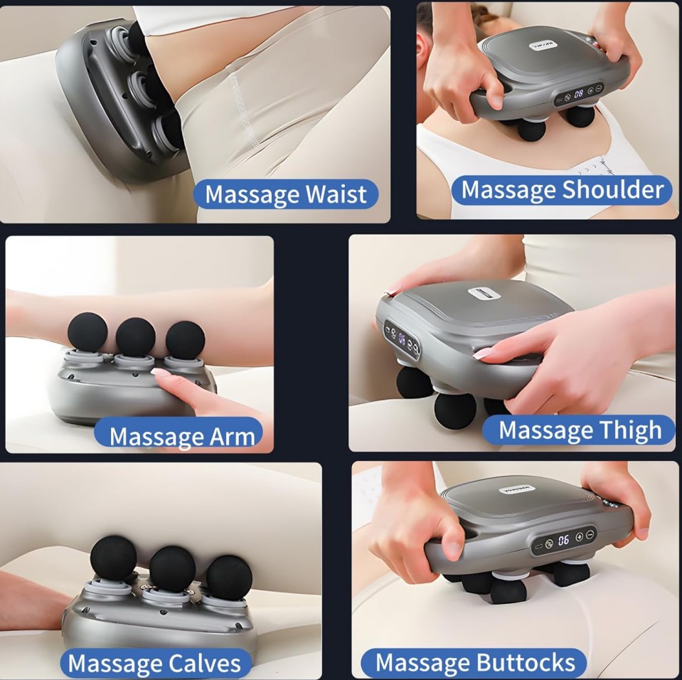 6 heads Massage Gun