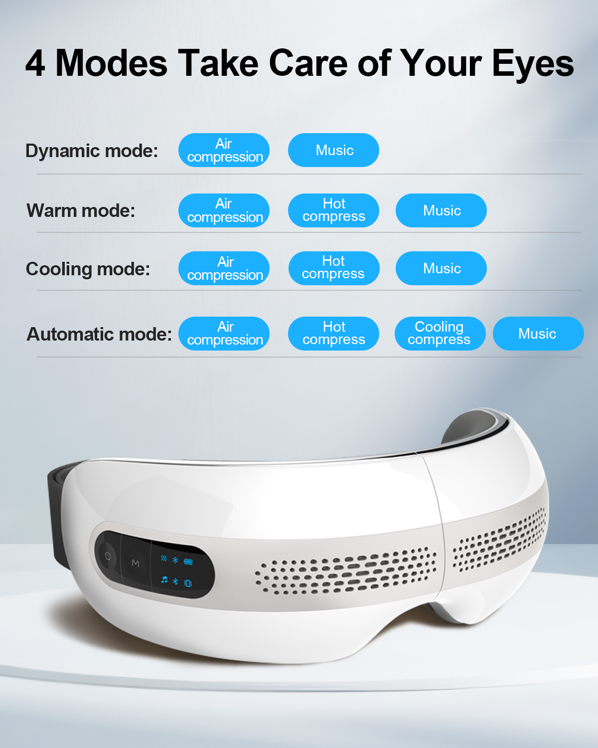  Eye Massager with Hot and Cold