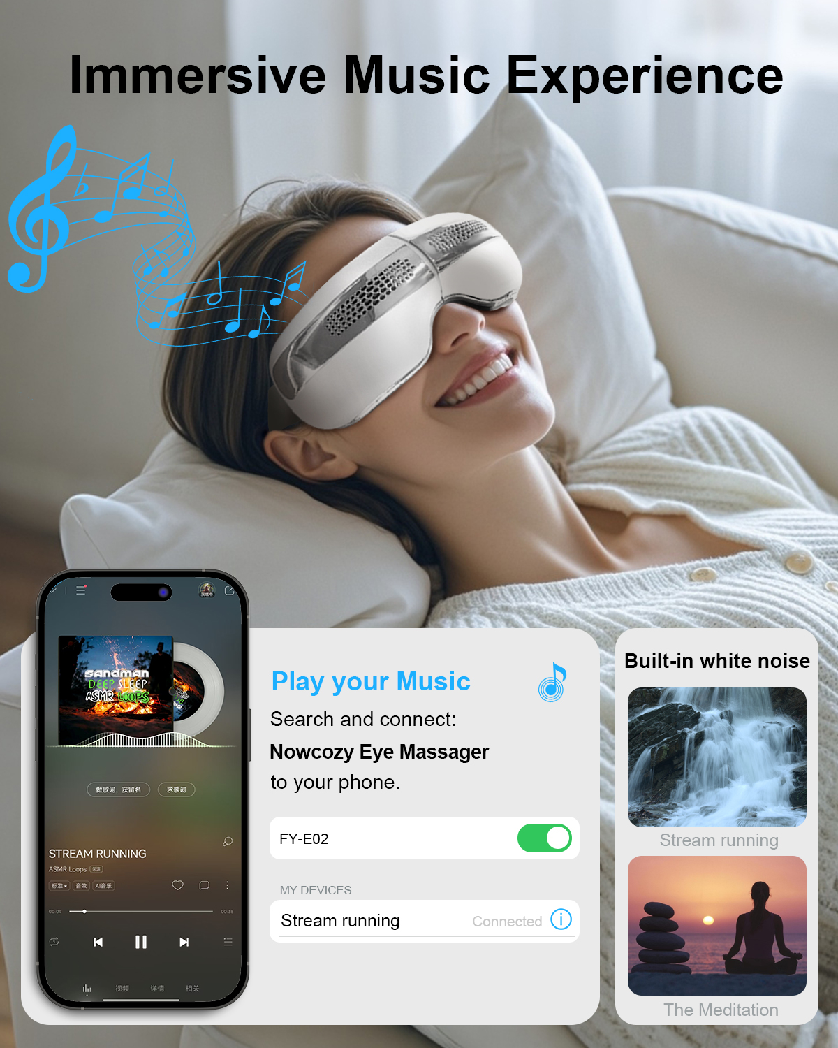  Eye Massager with Hot and Cold