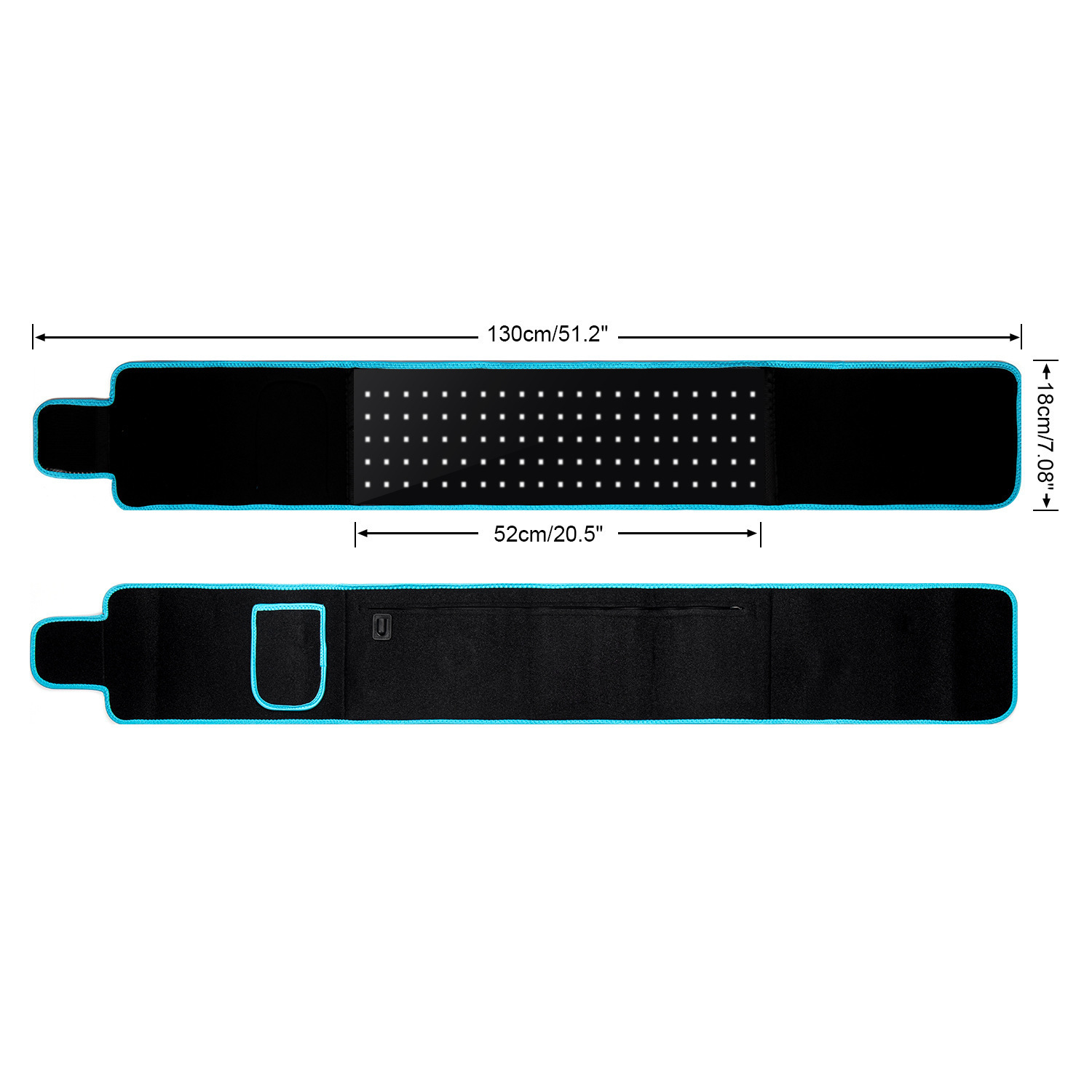 Red Light Therapy Waist Belt