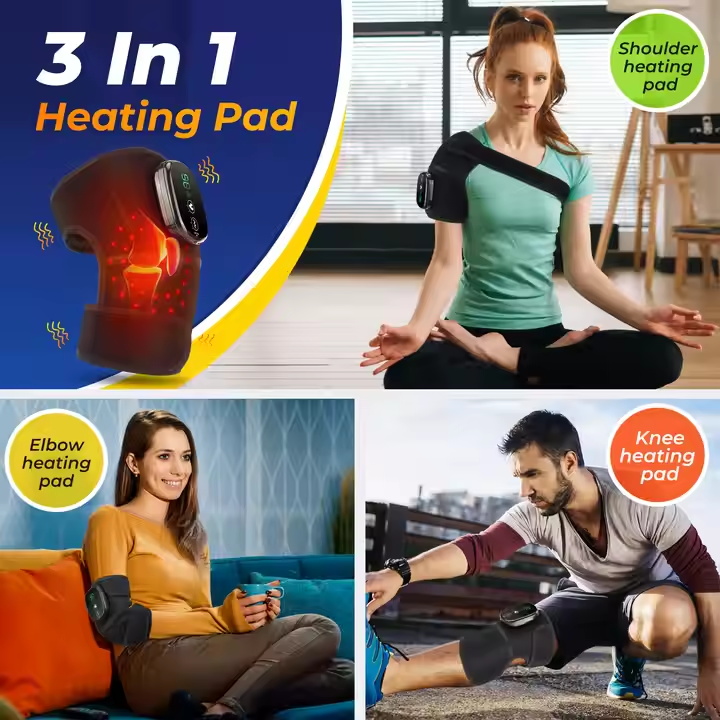 Red Light Heating and Vibrating Knee Pads
