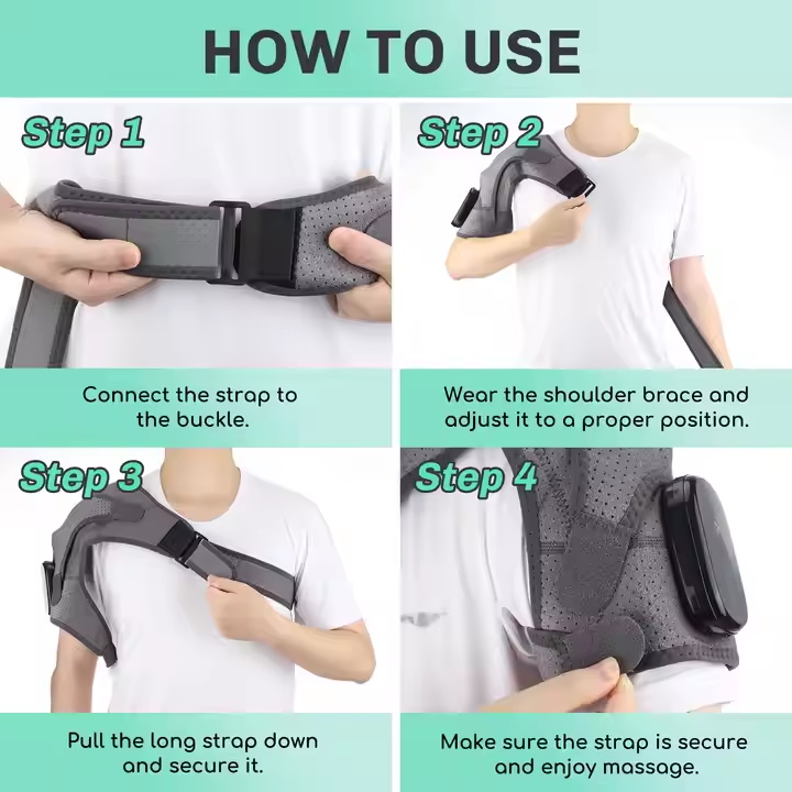 Controller Type Heated Massage Shoulder Guard