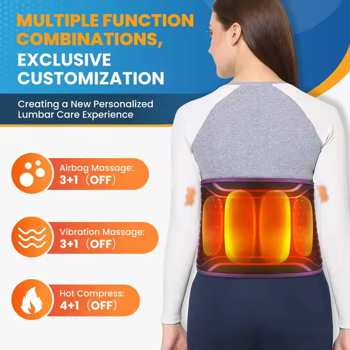 Heated Airbag Massage Waist Belt