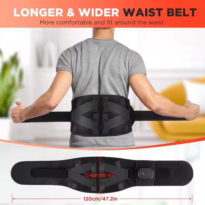 Red Light Heating Massage Waist Belt