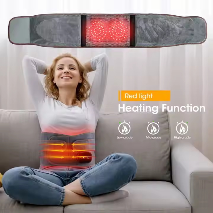 Red Light Heats the Massage Belt