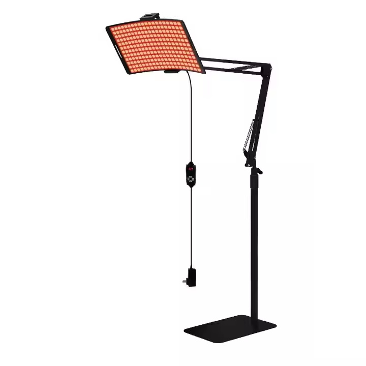 Silicone Red Light Row Lamp Stand