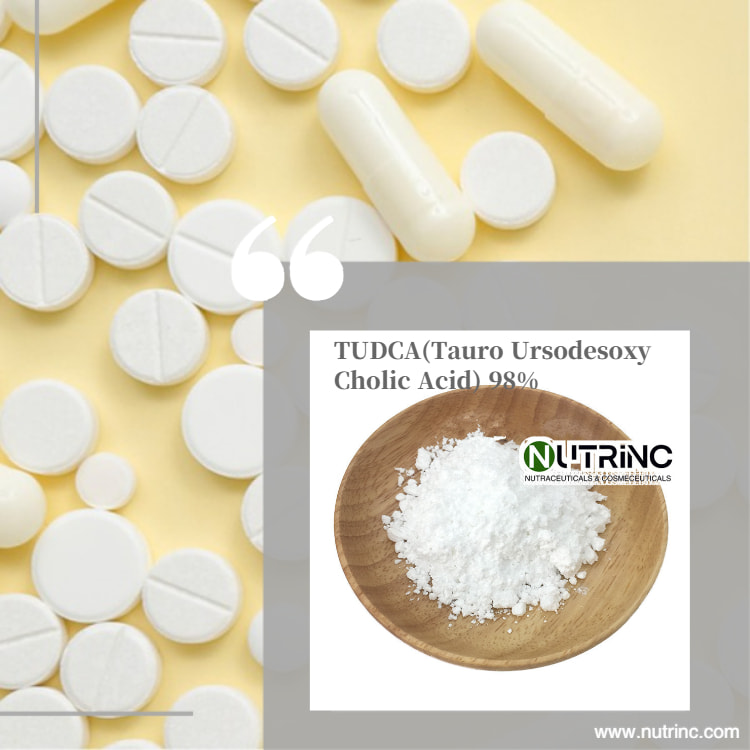 TUDCA（Tauro Ursodesoxy Cholic Acid） 98%
