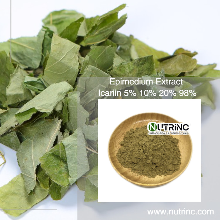 Epimedium Extract Icariin 5% 10% 20% 98% HPLC