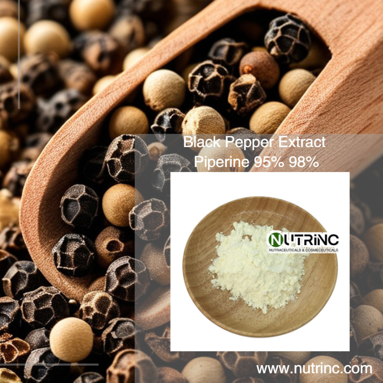 Black Pepper Extract Piperine 95% 98% 