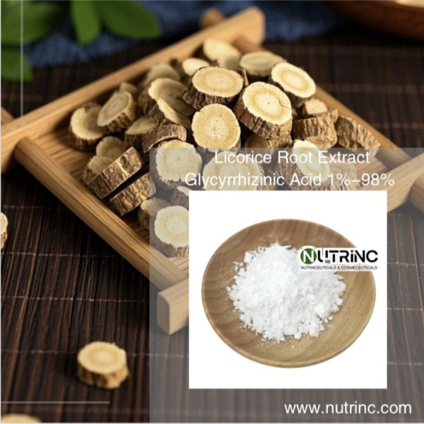 Licorice Root Extract Glycyrrhizinic Acid 1%-98%