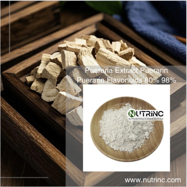 Pueraria Extract Puerarin Puerarin Flavonoids 80% 98%