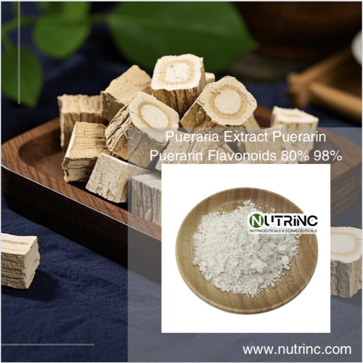 Pueraria Extract Puerarin Puerarin Flavonoids 80% 98%
