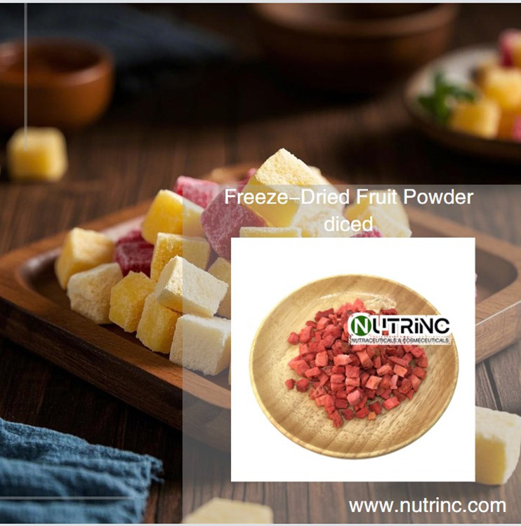 Freeze-Dried Fruit Powder diced 