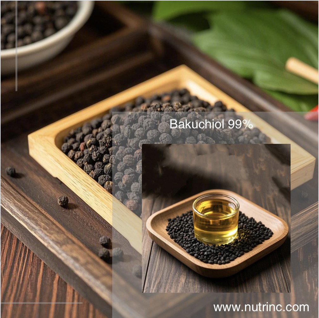 Psoralea Corylifolia Extract Bakuchiol 99% 