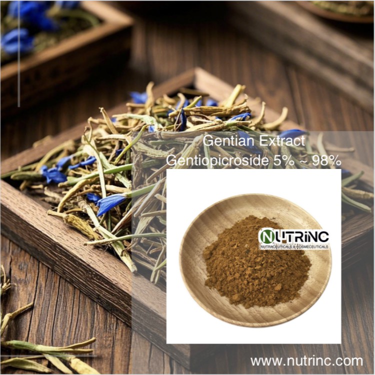 Gentian Extract Gentiopicroside 5% 98%