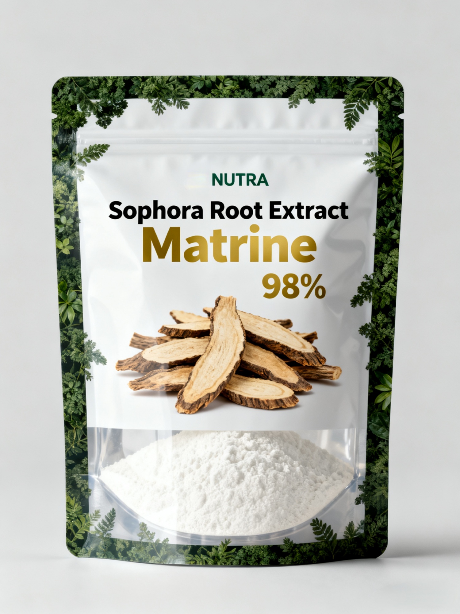 Sophora Flavescens Root Extract Matrine 98% Oxymatrine 98%