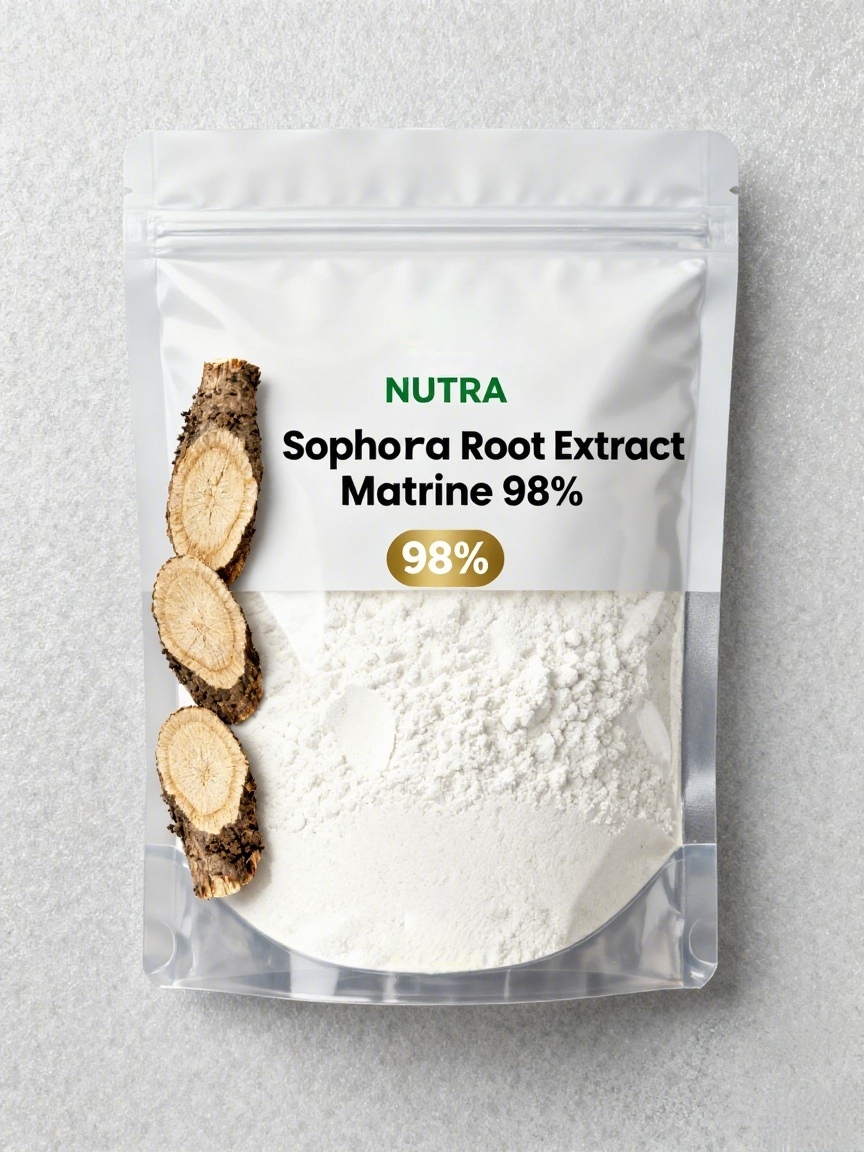 Sophora Flavescens Root Extract Matrine 98% Oxymatrine 98%