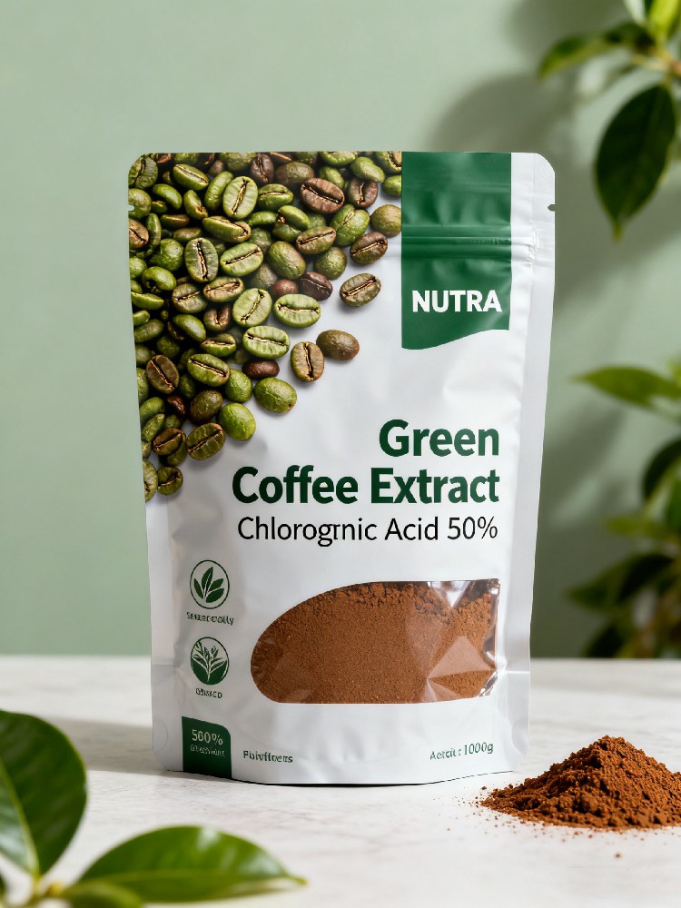 Green Coffee Bean Extract Chlorogenic Acid 50%