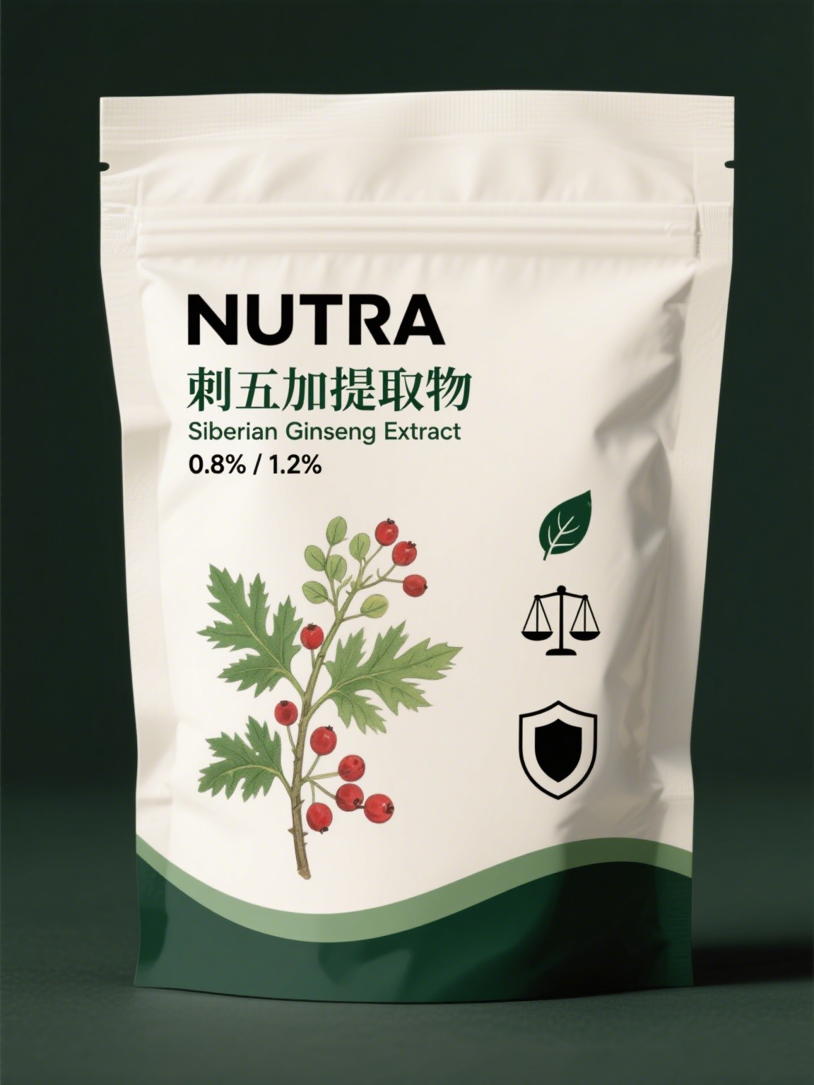 Siberian Ginseng Extract 0.8% 1.2%