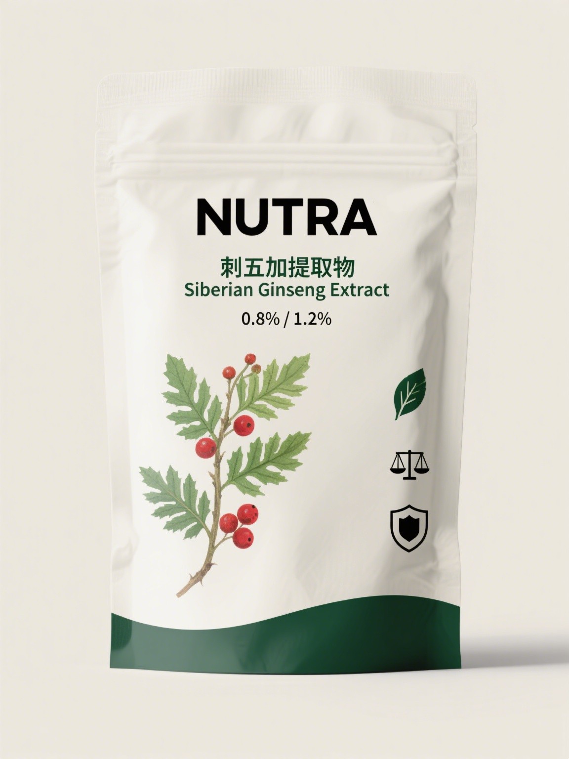 Siberian Ginseng Extract 0.8% 1.2%