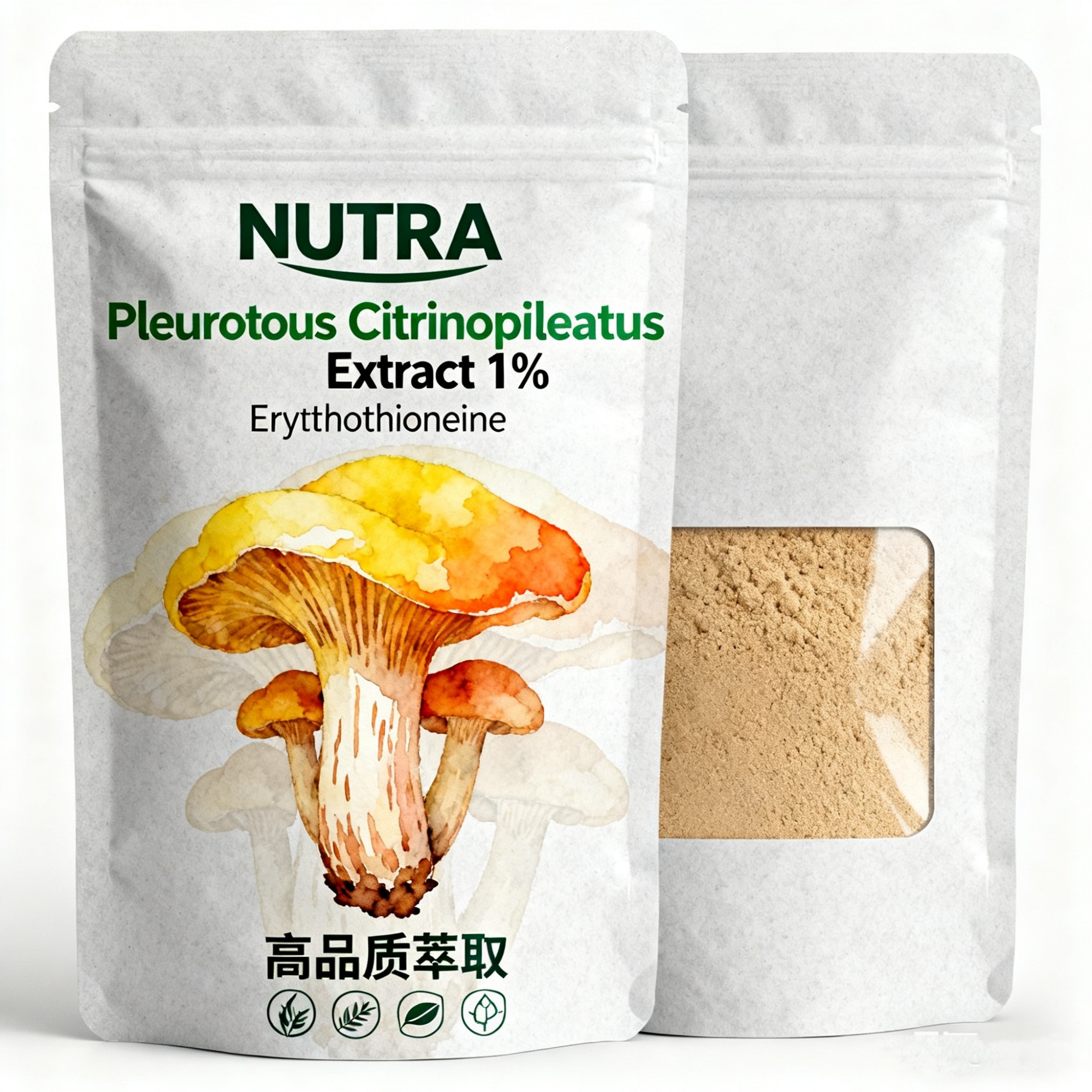 Pleurotus Citrinopileatus Extract 1% Erythrothioneine 