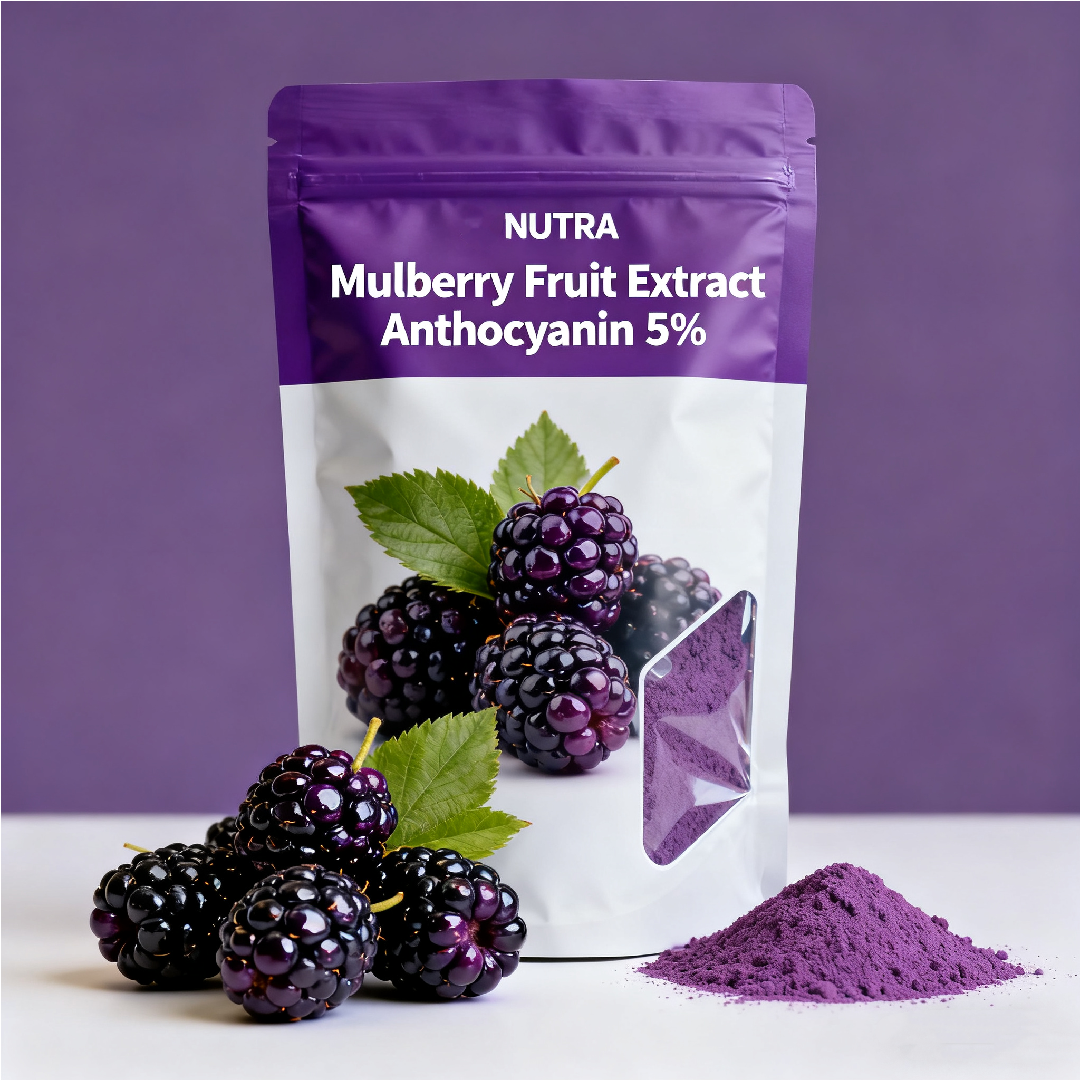 Mulberry Fruit Extract Anthocyanin 5% 25%