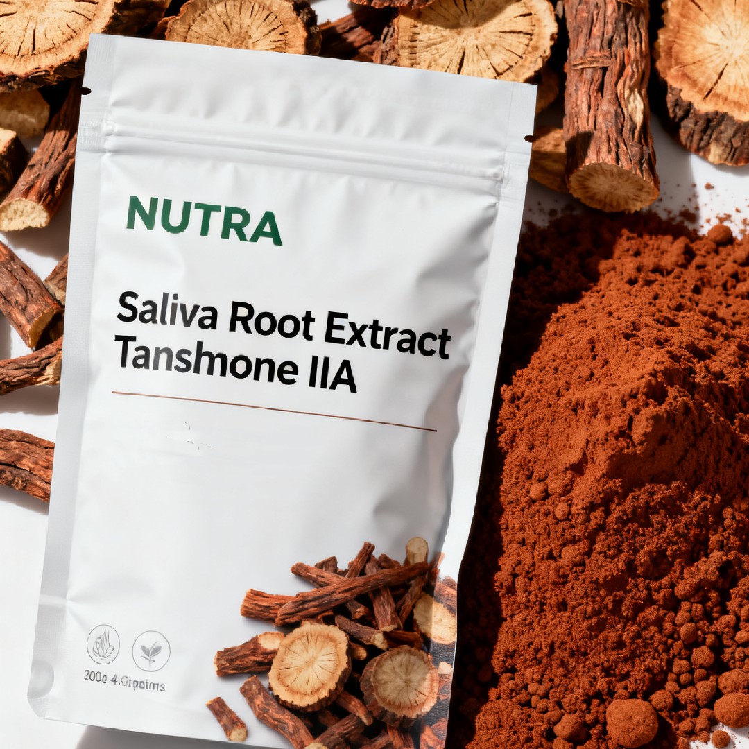 Salvia Miltiorrhiza Extract Tanshinone IIA 1%-98%