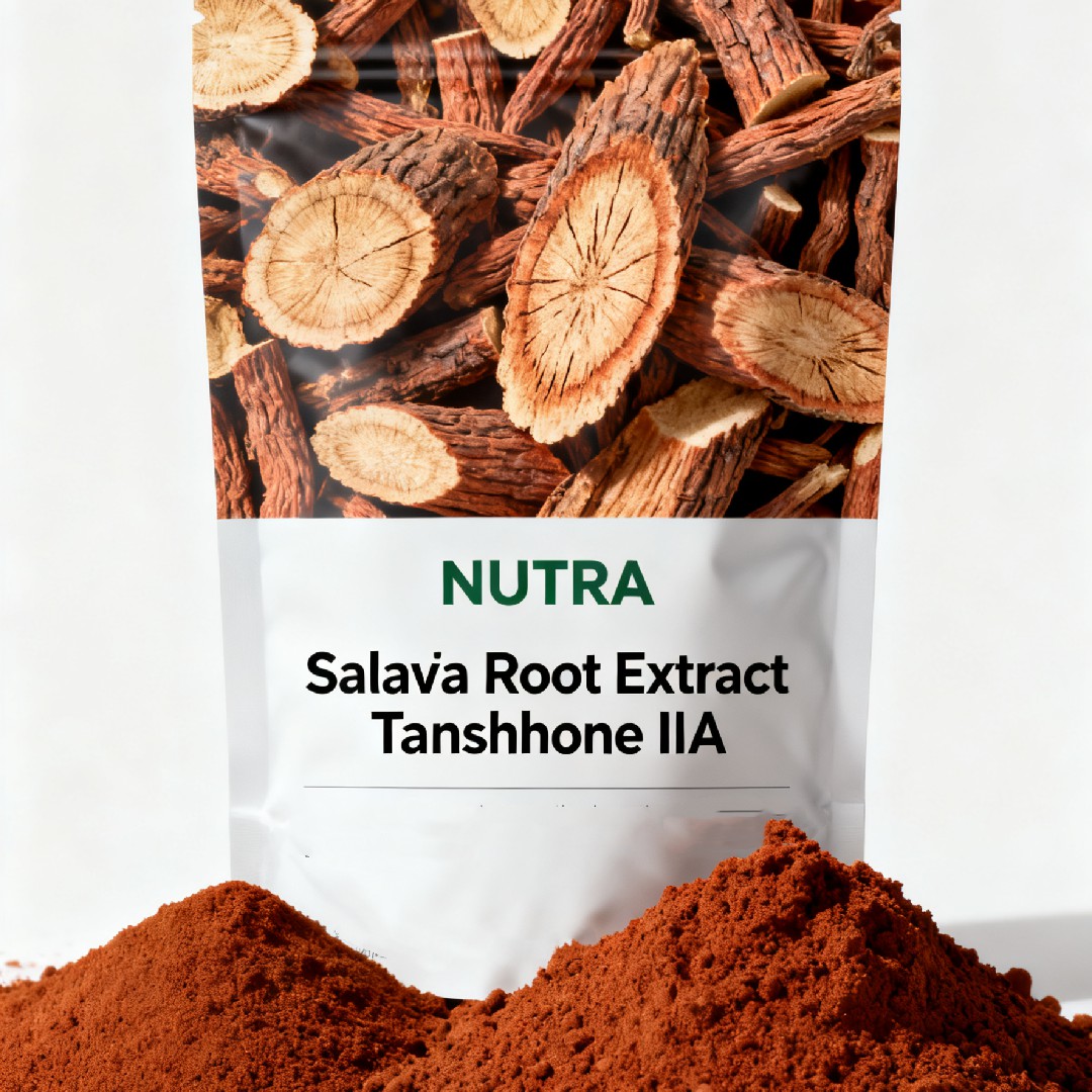 Salvia Miltiorrhiza Extract Tanshinone IIA 1%-98%