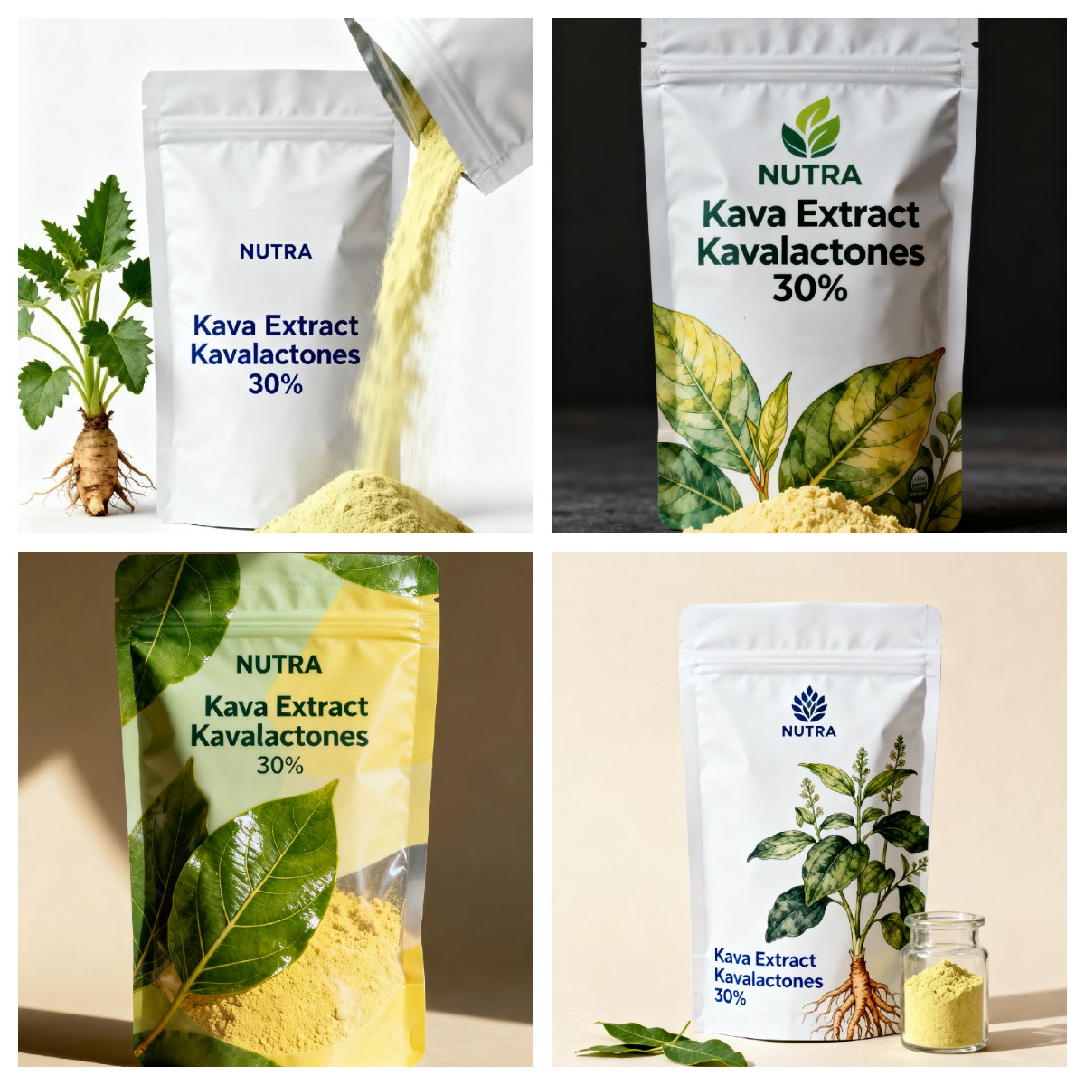 Kava Extract Kavalactones 30% 70% 10:1