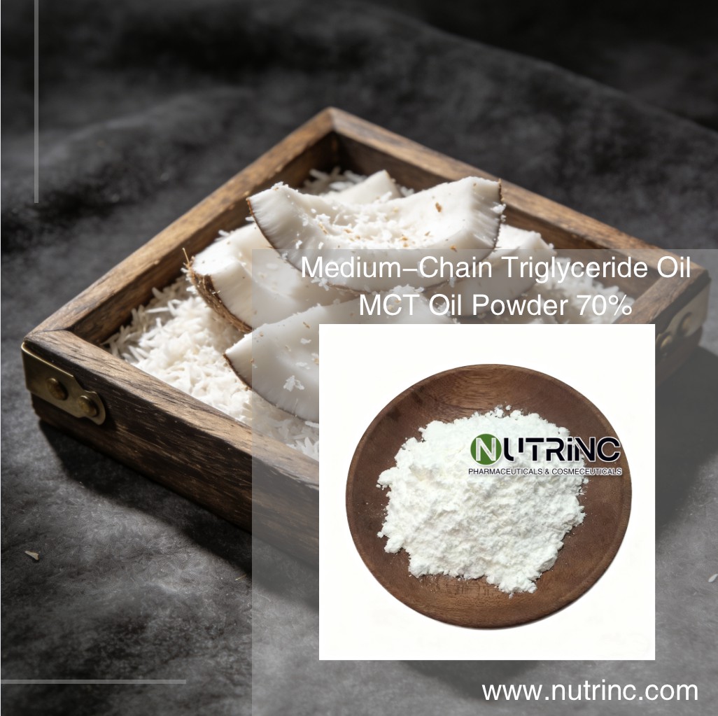 Medium-Chain Triglyceride Oil MCT Oil Powder 70%