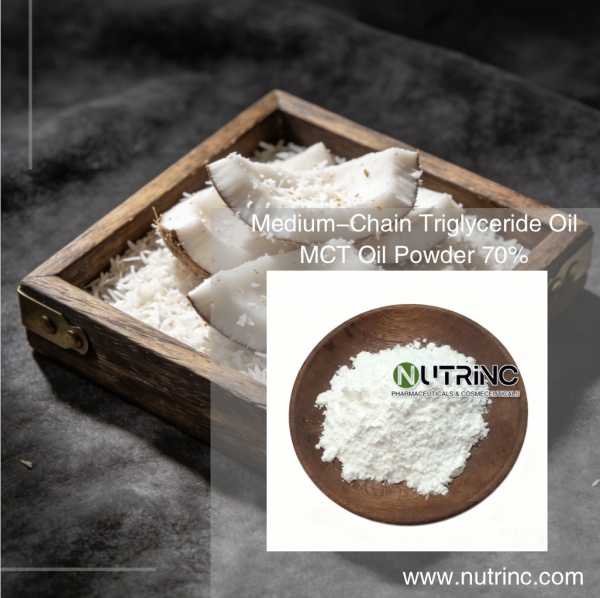 Medium-Chain Triglyceride Oil MCT Oil Powder 70%