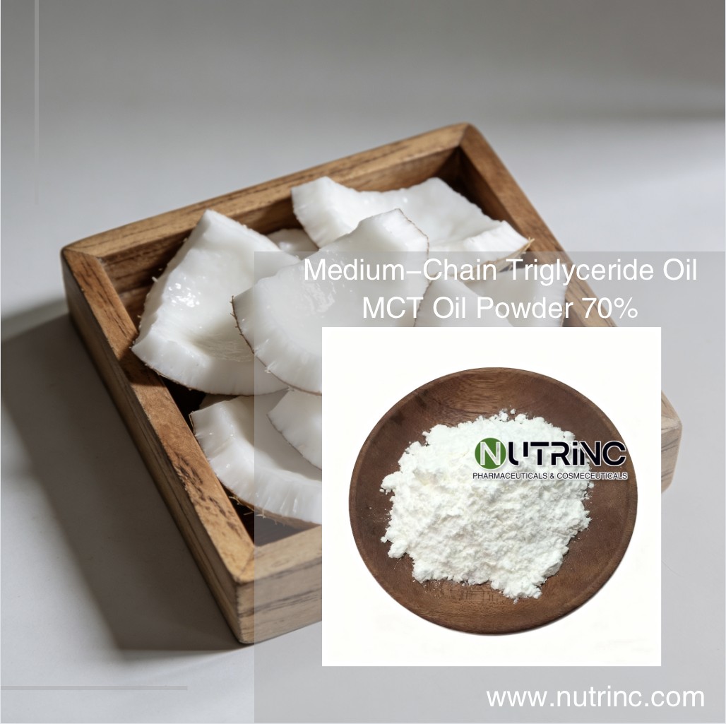 Medium-Chain Triglyceride Oil MCT Oil Powder 70%