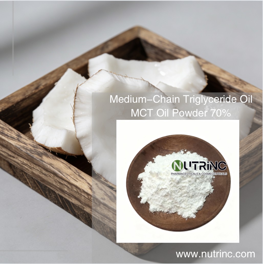 Medium-Chain Triglyceride Oil MCT Oil Powder 70%