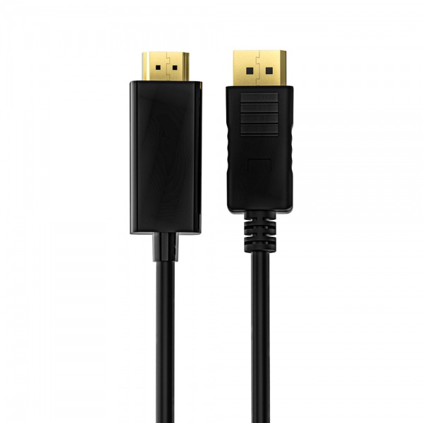 Factory supplier Displayport to HDMI Adapter with 4K@30Hz DP to HDMI Cable for HDTV Monitor projector and apple TV