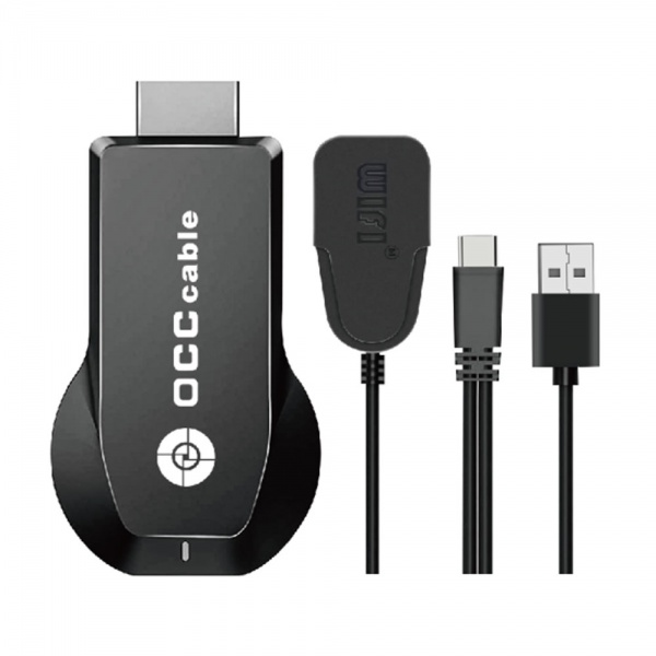 4K/1080P Wireless Display Adapter,WiFi HDMI Adapter for iPhone Mac iOS Android to TV Projector