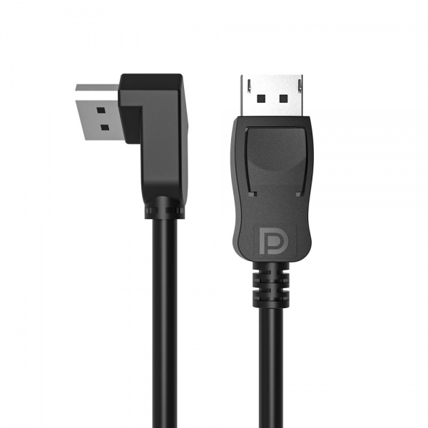Wholesale 90° drgree DP Cable DP to DP Cable 4k Monitor Displayport 1.2 with High Definition Audio and Video for cinema