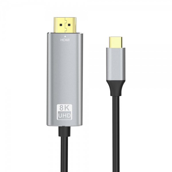 Hot Sale Type C to HDMI Cable Cord 4K HDTV Support Audio Video Conversion Adapter Cable for iOS & Android Computer & Projector