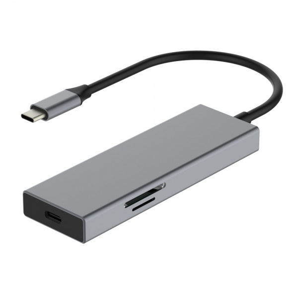 Wholesale Cheap Price Type C USB C To USB3.0*1+USB2.0*2+HDMI+PD+SD/TF Hubs USB-C Multiport Adapter With 4K HDMI SD/TF Card Reader