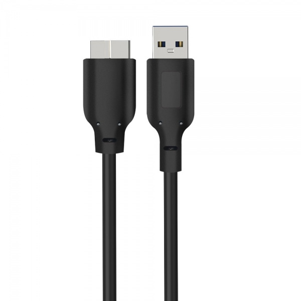 OCC Cable USB 2.0 to Micro B Cable for Hard Drive, Samsung Galaxy S5, Note 3, Camera and More, Black