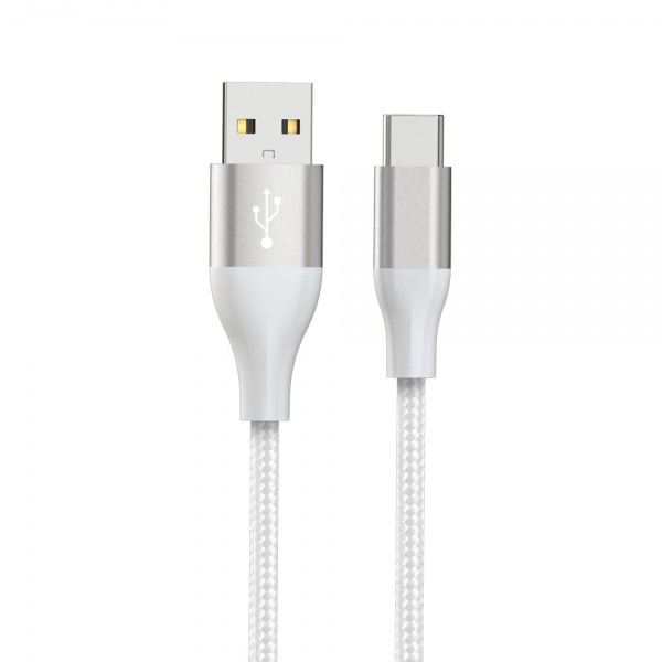 USB A 2.0 to USB C Cable Type C 3A Fast Charging (3.3ft /6.6ft) Braided Charge Cord USB A to C Data Cable 480Mbps