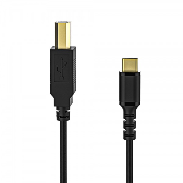 1M 2M 3M Printer Cable USB C Type C Type-C to Type B Print Data Cables for Printer Scanner HP Canon Dell
