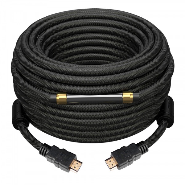 Long HDMI Cable 4K 25ft High Speed HDMI with Signal Booster supports 4K@60Hz Ultra HD 4K & 1080P